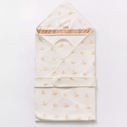 Double-Layered Cotton Baby Blanket with Soft and Warm Design - Natural Baby Clothing丨Pure, organic, dye-free care, cozy and gentle for babies