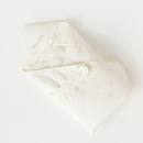Quilted Swaddle Wrap for Newborns - Natural Baby Clothing丨Pure, organic, dye-free care, cozy and gentle for babies