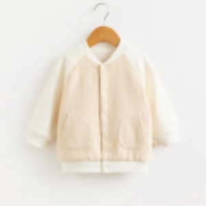 Baby Baseball Jacket - Natural Baby Clothing丨Pure, organic, dye-free care, cozy and gentle for babies