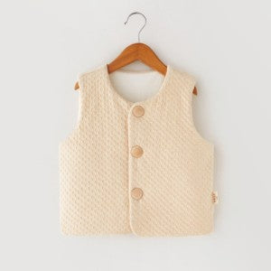 Checkered Quilted Vest