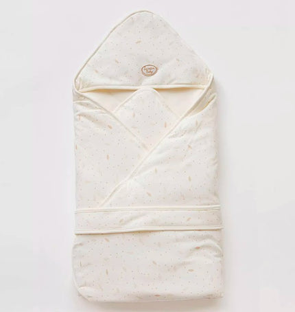 Baby Quilted Cotton Swaddle Blanket