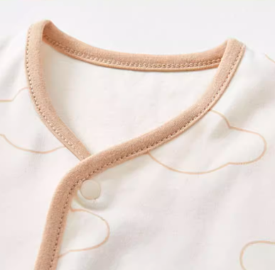 Newborn Cotton Vest - Belly Warmer Cardigan - Natural Baby Clothing丨Pure, organic, dye-free care, cozy and gentle for babies