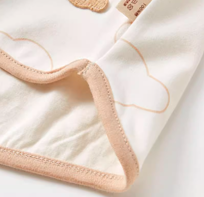 Newborn Cotton Vest - Belly Warmer Cardigan - Natural Baby Clothing丨Pure, organic, dye-free care, cozy and gentle for babies