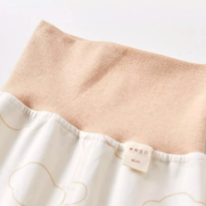 Round Neck Shoulder-Snap Bodysuit Set - Natural Baby Clothing丨Pure, organic, dye-free care, cozy and gentle for babies