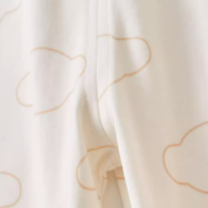 Round Neck Shoulder-Snap Bodysuit Set - Natural Baby Clothing丨Pure, organic, dye-free care, cozy and gentle for babies