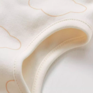 Double-Layer 360° Drool Bib - Natural Baby Clothing丨Pure, organic, dye-free care, cozy and gentle for babies