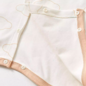 Baby Long Sleeve Sleep Gown - Natural Baby Clothing丨Pure, organic, dye-free care, cozy and gentle for babies