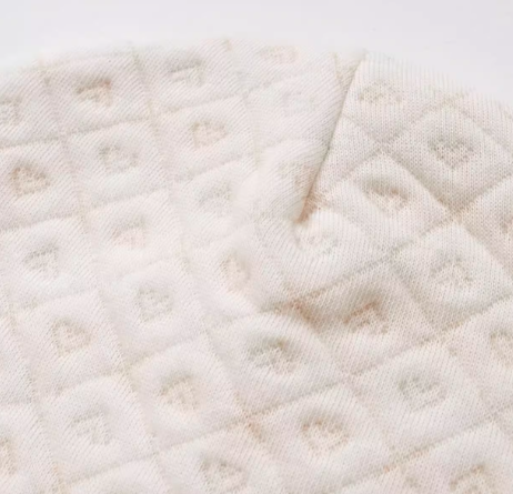 Heart Pattern Air Layer Thermal Newborn Hat - Natural Baby Clothing丨Pure, organic, dye-free care, cozy and gentle for babies