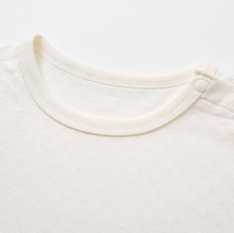 Kids Bamboo Cotton Loungewear Set - Natural Baby Clothing丨Pure, organic, dye-free care, cozy and gentle for babies