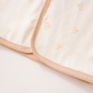 Double-Layer Cotton Baby Vest - Natural Baby Clothing丨Pure, organic, dye-free care, cozy and gentle for babies