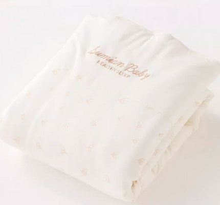 Quilted Swaddle Wrap for Newborns - Natural Baby Clothing丨Pure, organic, dye-free care, cozy and gentle for babies