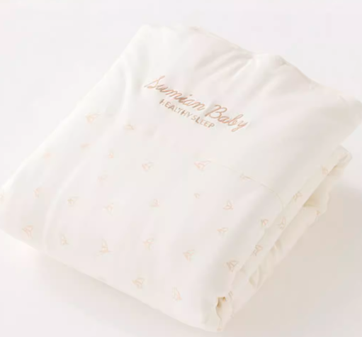 Quilted Swaddle Wrap for Newborns - Natural Baby Clothing丨Pure, organic, dye-free care, cozy and gentle for babies