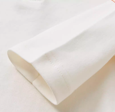 Baby Round Neck Bodysuit - Natural Baby Clothing丨Pure, organic, dye-free care, cozy and gentle for babies