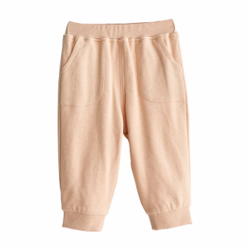 Baby Double-Layer Cuffed Pants - Natural Baby Clothing丨Pure, organic, dye-free care, cozy and gentle for babies
