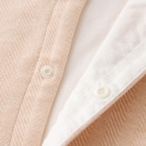 Baby Baseball Jacket - Natural Baby Clothing丨Pure, organic, dye-free care, cozy and gentle for babies