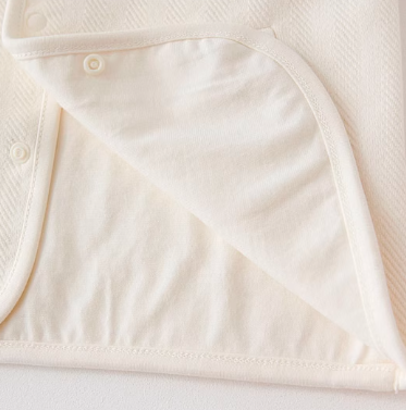 Baby Full Front-Opening Jacket - Natural Baby Clothing丨Pure, organic, dye-free care, cozy and gentle for babies