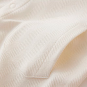 Baby Hooded Romper - Natural Baby Clothing丨Pure, organic, dye-free care, cozy and gentle for babies