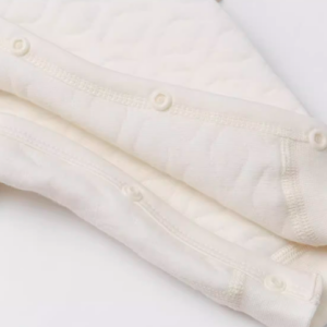 Baby Air Layer Wrap-Style Tie-Front Romper