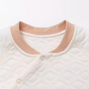 Baby Air Layer Wrap-Style Snap-Front Romper