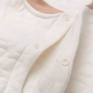 Baby Air Layer Wrap-Style Snap-Front Romper