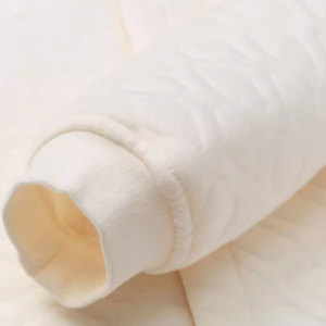 Baby Air Layer Stand Collar Snap-Front Romper