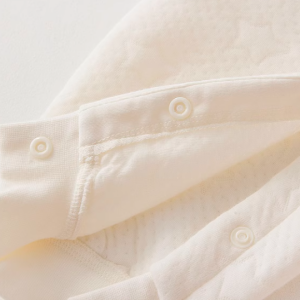 ベビーエアレイヤースタンドカラーフルフロントオープンロンパース