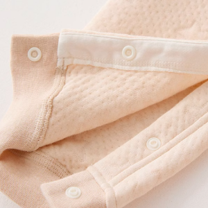 Baby Air Layer Wrap-Style Romper - Natural Baby Clothing丨Pure, organic, dye-free care, cozy and gentle for babies