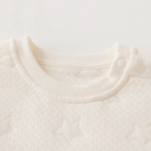 Baby Shoulder-Snap Thermal Underwear Set