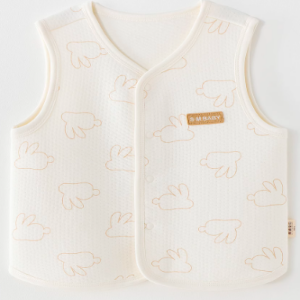 Rabbit Print Cotton Thermal Vest