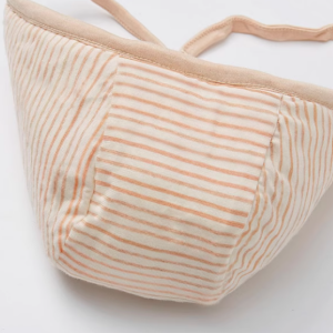 Baby Velvet Quilted Tie-Closure Hat