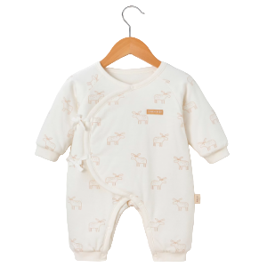 Quilted Tie-Front Romper