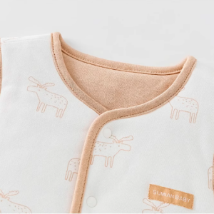 Deer Antler Print Reversible Quilted Vest