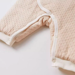 Checkered Quilted Tie-Front Romper