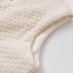 Checkered Quilted Vest