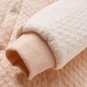 Checkered Quilted Baseball Jacket