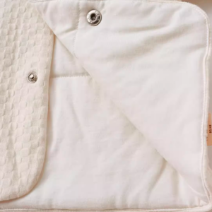 Checkered Quilted Hooded Top