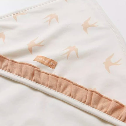 Double-Layered Cotton Baby Blanket with Soft and Warm Design - Natural Baby Clothing丨Pure, organic, dye-free care, cozy and gentle for babies