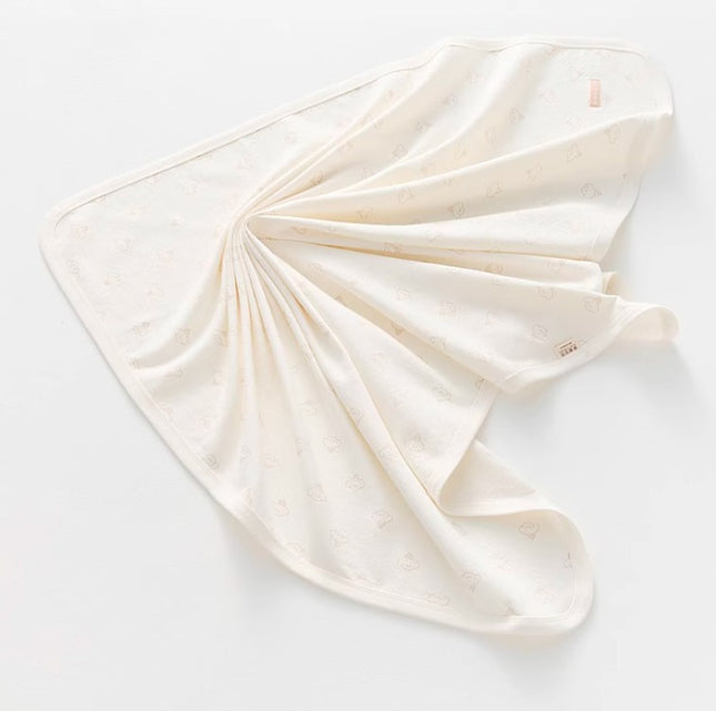 Baby Swaddle Wrap with Soft and Breathable Fabric - Natural Baby Clothing丨Pure, organic, dye-free care, cozy and gentle for babies