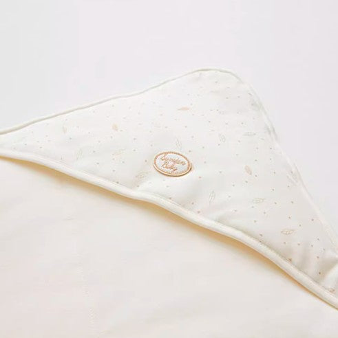 Baby Quilted Cotton Swaddle Blanket