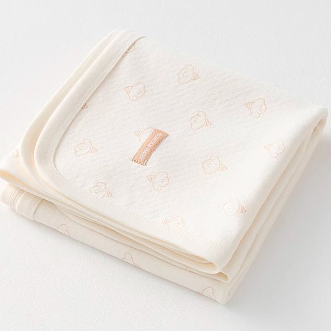 Baby Swaddle Wrap with Soft and Breathable Fabric - Natural Baby Clothing丨Pure, organic, dye-free care, cozy and gentle for babies