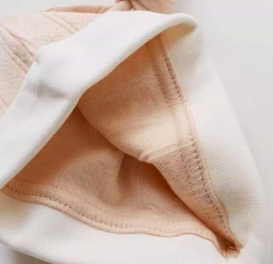 Newborn Soft Cotton Beanie with Elastic Band for Comfort - Natural Baby Clothing丨Pure, organic, dye-free care, cozy and gentle for babies