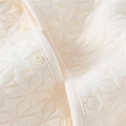 Baby Air-Layer Hooded Front-Opening Jacket