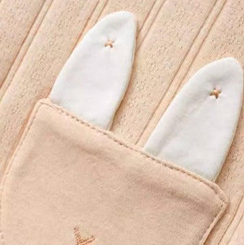 Diagonal Placket Collared Snap Button Baby Romper with Adjustable Fit - Natural Baby Clothing丨Pure, organic, dye-free care, cozy and gentle for babies