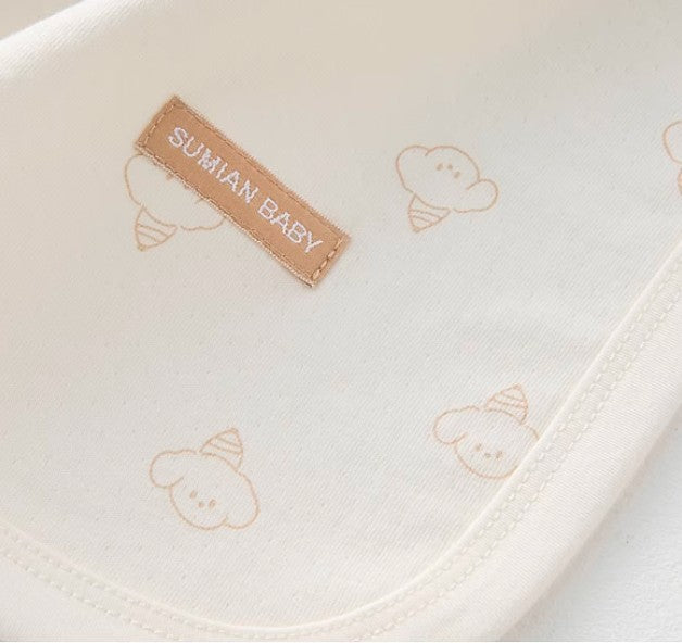 Baby Swaddle Wrap with Soft and Breathable Fabric - Natural Baby Clothing丨Pure, organic, dye-free care, cozy and gentle for babies