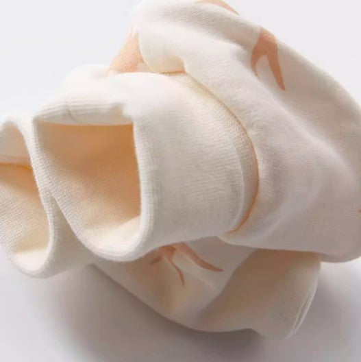 Newborn Mittens and Booties Set for Scratch Prevention and Warmth - Natural Baby Clothing丨Pure, organic, dye-free care, cozy and gentle for babies