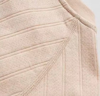 Diagonal Placket Collared Snap Button Baby Romper with Adjustable Fit - Natural Baby Clothing丨Pure, organic, dye-free care, cozy and gentle for babies