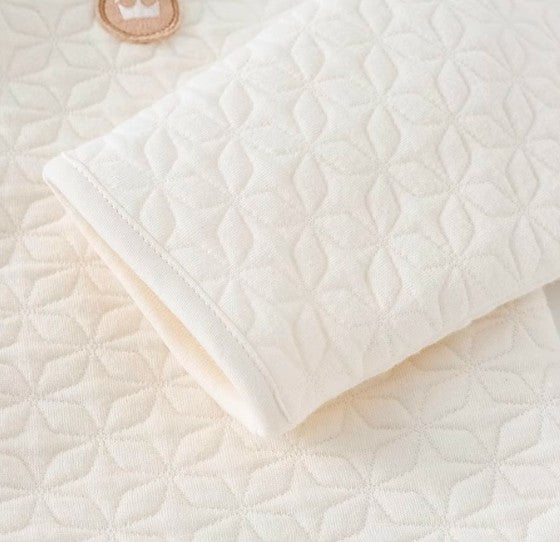 Baby Air-Layer Hooded Front-Opening Jacket