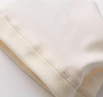 Newborn Soft Cotton Beanie with Elastic Band for Comfortable Fit - Natural Baby Clothing丨Pure, organic, dye-free care, cozy and gentle for babies