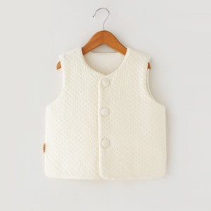 Checkered Quilted Vest