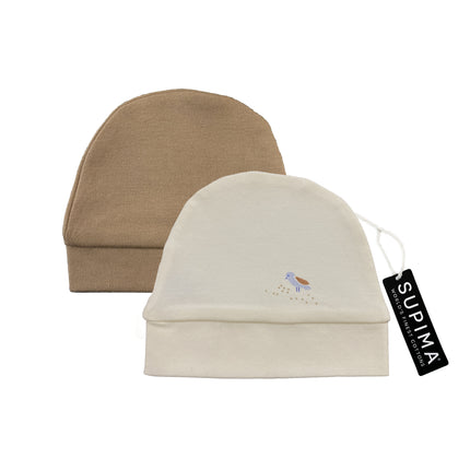 Newborn Pima Cotton Unisex Baby Beanie